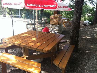 Espace barbecue